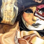 Note Veneziane olio su tela 70x100